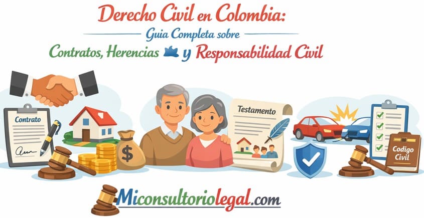 Derecho Civil en Colombia contratos, herencias