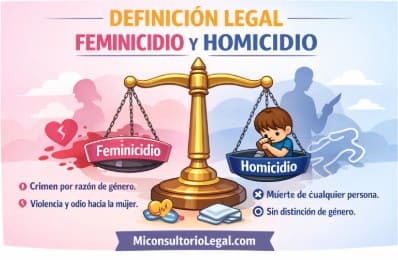 Diferencias entre feminicidio y homicidio en Colombia