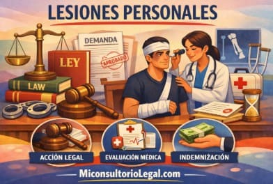 Lesiones personales en Colombia y consecuencias legales