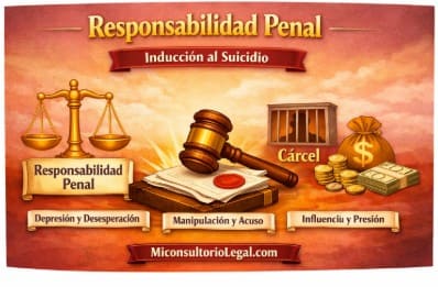 pena por inducción al suicidio en 2026