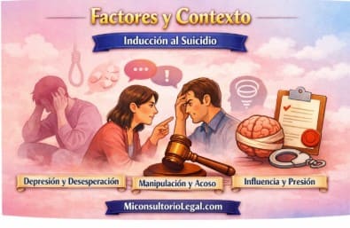 qué dice el Código Penal sobre inducción al suicidio